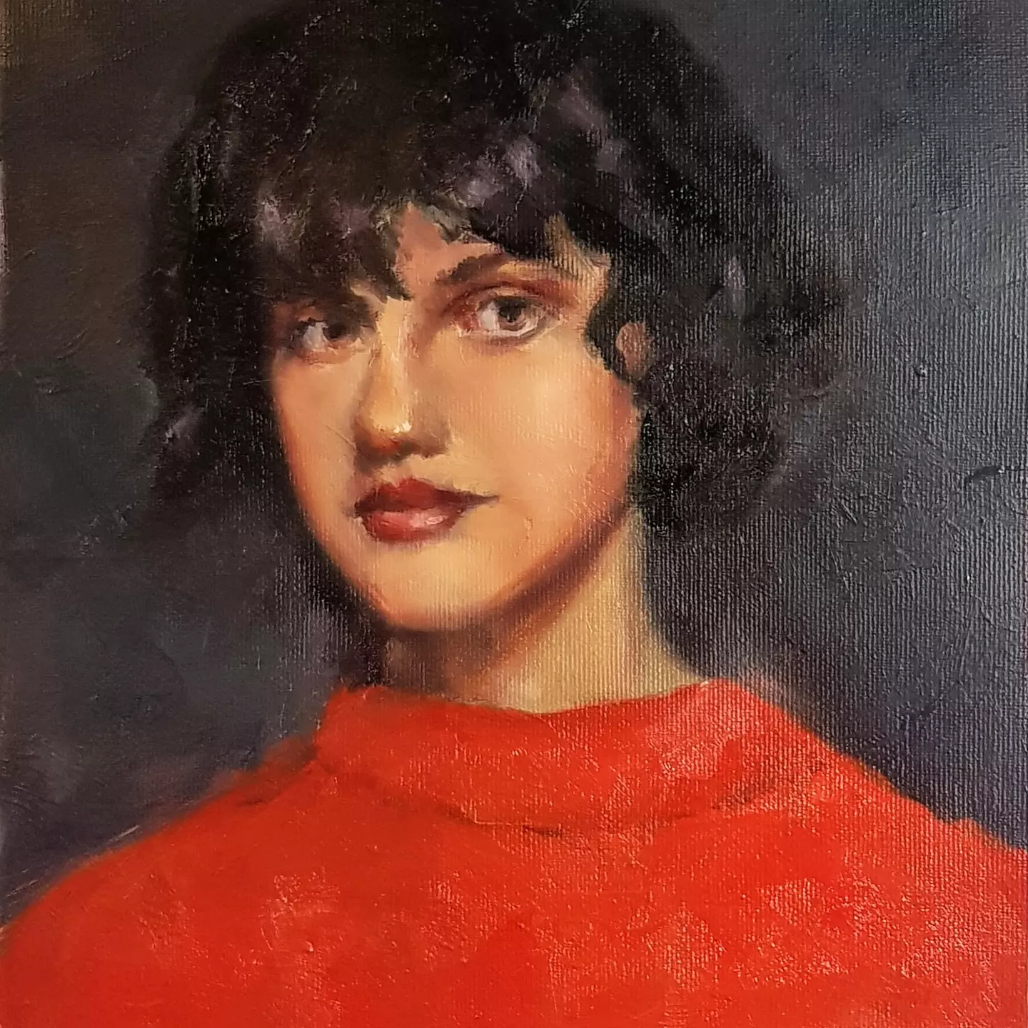 Diana, Oil on canvas.
